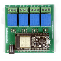 ESP32 Based 4-Channel Relay Board Micro Controller Board Electronic (WiFi Bluetooth)