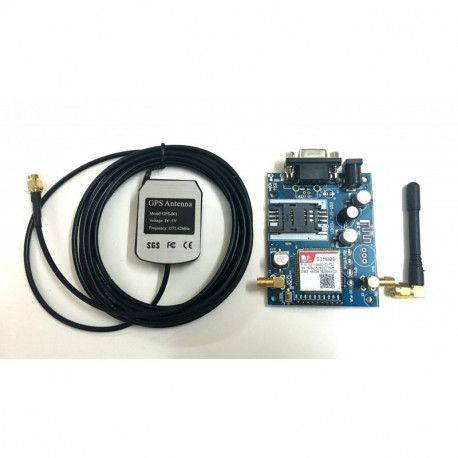 SIM 808 GSM/GPRS/GPS Module with GPS and GSM Antenna