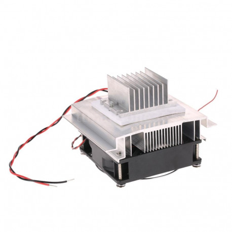 TEC1-12706 Thermoelectric Peltier Module Cooler Cooling System with Heatsink Set + 2-Fan + Accessories